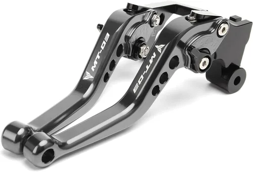 Vista 15 de Palancas de freno de embrague corto ajustables para motocicleta para Yamaha R3 YZF-R3 MT03 MT-03 2015 2016 2018 2019 2020 2021 2022 2023