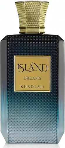 Vista 5 de Khadlaj Island - Juego de regalo de 3 piezas unisex (3.4 oz Extrait de Parfum Spray + 6.8 oz Desodorante Spray + Spray de Viaje de 0.27 oz)