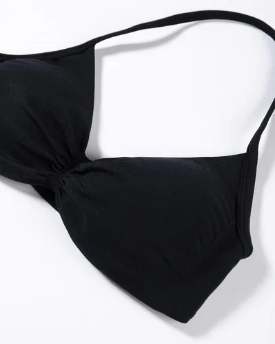 Vista 7 de AUROLA - Brasier deportivo Influence con tirantes delgados para mujer, brasier con relleno y tirantes de impacto sin espalda, para entrenamiento