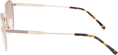 Vista 3 de Lacoste L251S - Gafas de sol ovaladas color dorado semimatte talla única Semimatte Gold