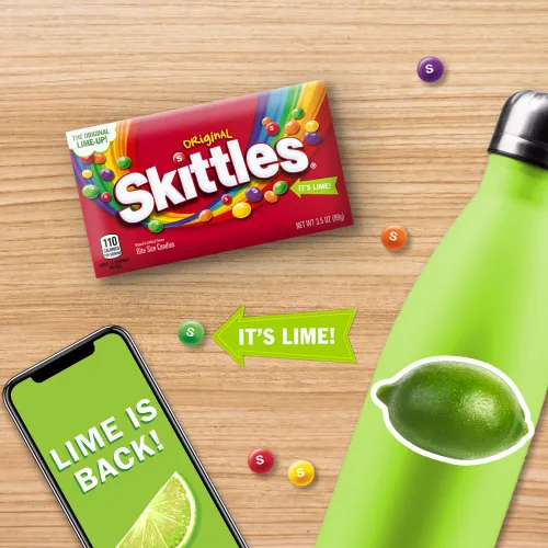 Vista 6 de Skittles Caja original de teatro de caramelo, 3.5 onzas