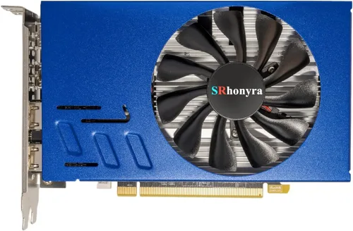Vista 15 de Tarjeta gráfica GTX 1050 Ti 4 GB 4HDMI 128-Bit Quad Monitor Tarjeta de Video GDDR5 para múltiples pantallas, proyección o pared de video