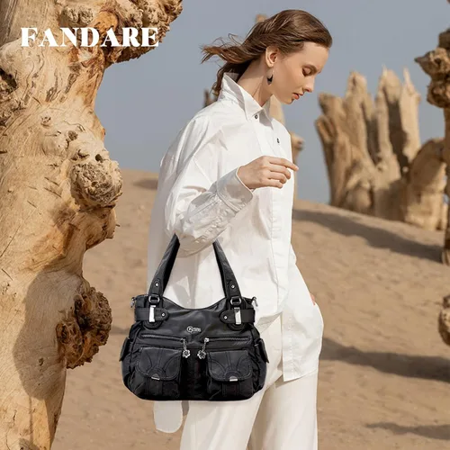 Vista 2 de FANDARE Bolsos de hombro casuales para mujer