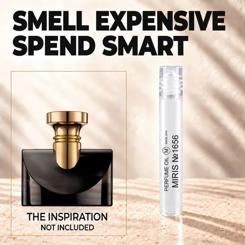 Vista 2 de MIRIS nro. 1656, inspirado en Jasmin Noir 2008, aceite de perfume duradero para mujer Roll-On, Rollerball 0.34 fl oz (10 ml)
