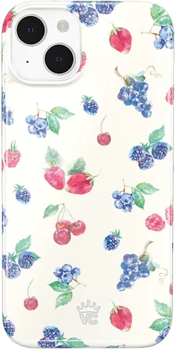 Vista 117 de VELVET CAVIAR Funda Butterfly para iPhone 14, compatible con MagSafe, probada en caídas de 10 pies, mariposas Aurora