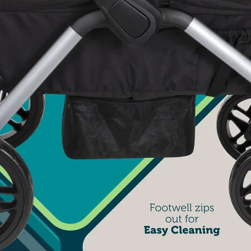 Vista 10 de Safety 1st Summit Wagon - Cochecito para 2 niños con bandeja extraíble en la calle alta