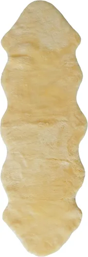 Vista 10 de Juego de 2, piel de oveja natural para úlceras de cama e irritación de la piel Pieles de oveja médicas 100% reales con respaldo antideslizante