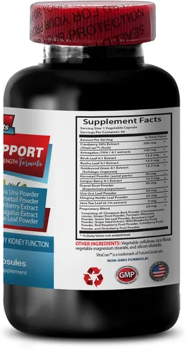 Vista 4 de Suplemento dietético de apoyo inmunológico, apoyo renal, vitaminas de arándano, limpieza renal, fórmula de desintoxicación y reparación de riñones