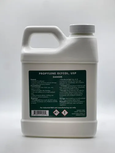 Vista 2 de Propilenglicol, grado alimenticio y farmacéutico USP, de la más alta pureza, fabricado y empaquetado en los Estados Unidos, ecológico, hidratante