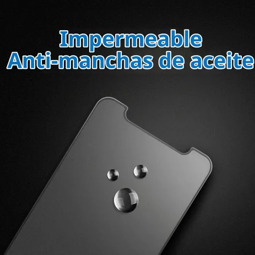 Vista 5 de Mothca Protector de pantalla de vidrio mate para iPhone 11 Pro Max/iPhone XS Max de 6.5 pulgadas, película de vidrio templado antirreflejos