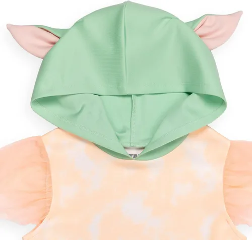 Vista 2 de STAR WARS Disfraz de cosplay para niñas vestido de manga corta para niños pequeños a grandes