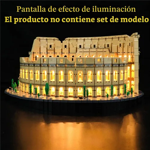 Vista 6 de GEAMENT Kit de luz LED compatible con Lego Colosseum - Juego de iluminación para modelo de construcción Creator 10276 (juego de modelos no incluidos)