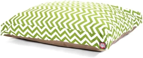 Vista 7 de Majestic Pet Chevron - Cama rectangular lavable para perros, antideslizante, cómoda cama para mascotas, cama de jaula con funda extraíble lavable