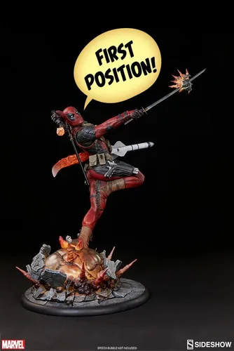 Vista 6 de Sideshow Collectibles SS300511 Marvel Deadpool Heat-Seeker Figura de formato premium