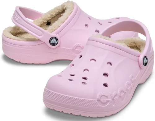 Vista 2 de Crocs Zuecos unisex con forro de Baya para adultos Pantuflas peludas