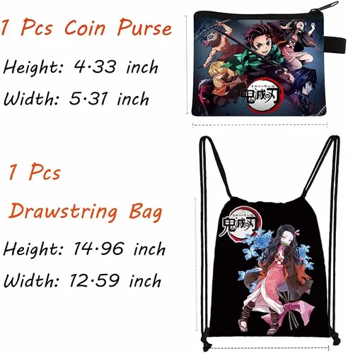 Vista 2 de Demon Slayer - Bolsa, Negro B, M