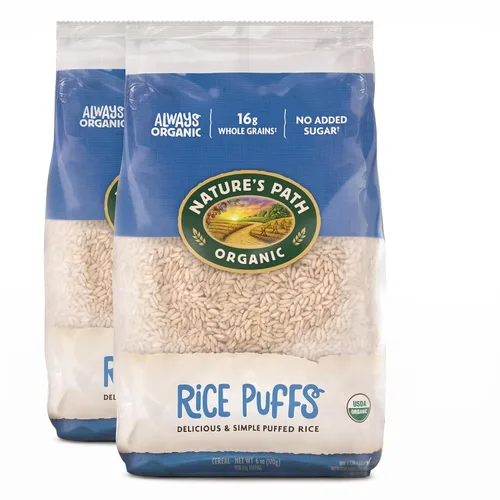 Vista 10 de Nature's Path Cereal de arroz orgánico, 6 onzas (paquete de 12), embalaje respetuoso con el medio ambiente
