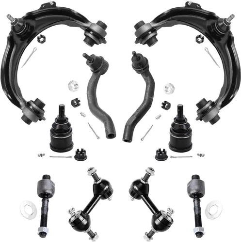Vista 373 de Detroit Axle - Kit de suspensión frontal de 10 piezas para Dodge Avenger 2008-2014, Chrysler Sebring 2007-2010, 2 brazos de control inferiores, 2