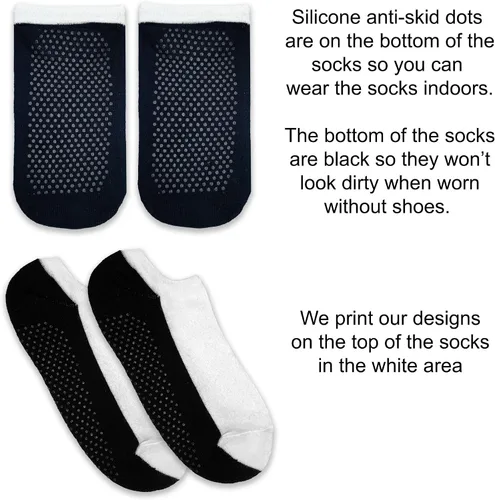 Vista 5 de Calcetines divertidos para hombres y mujeres Calcetines clásicos y de agarre Calcetines divertidos, regalos de broma para adultos Regalos