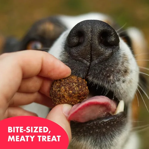 Vista 4 de Buddy Biscuits Meaty Meaty Meatball Bites - Golosinas para perros, carne