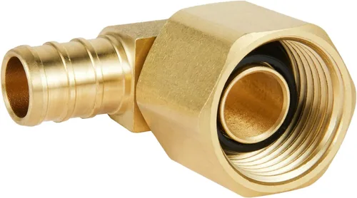 Vista 7 de 2 piezas EFIELD Barb Crimp Pex 1/2 "x 1/2" hembra NPT adaptador de codo giratorio Adaptador de codo giratorio hembra PEX resistente, ASTM