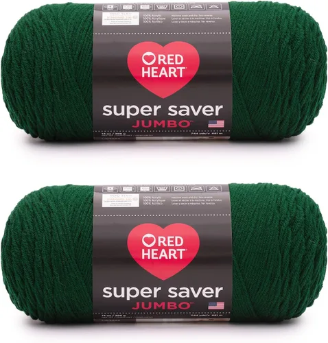 Vista 77 de Red Heart Super Saver Jumbo Ovillo de lana, Amatista