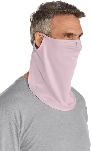 Vista 2 de Coolibar Protector facial UV - Protección solar UPF 50+ - Crestone en malva polvorienta