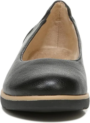 Vista 2 de Naturalizer Idea - Zapatos planos estilo bailarina con cierre de deslizamiento para mujer