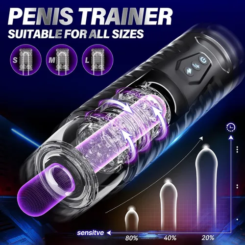 Vista 4 de 2026 Male Self Masterburbatar Hands Free Men Life Size Sucking Thrusting Pocket Puzzy Silicone Body Realistic Male Masturbatoers Toys for Woman