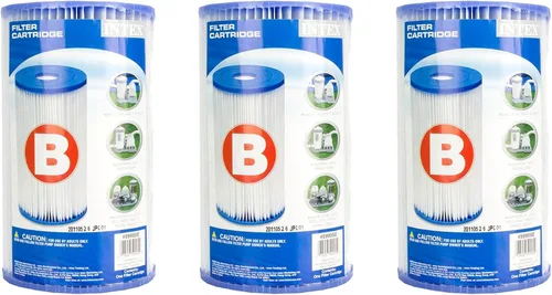 Vista 13 de Intex 29005E - Cartucho de bomba de filtro de material Dacron fácil de limpiar, 29005E para piscina, tipo B, (paquete de 2)