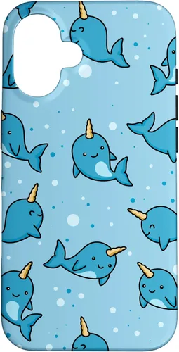 Vista 32 de Narwhal Gift Underwater Unicorn of The Sea Baby Narwhal Case for iPhone 17