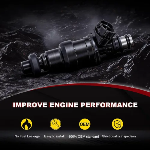 Vista 8 de Inyectores FJ1016 ANGLEWIDE Juego de inyectores de combustible para 2008 2009 2010 2011 2012 2013 para Infiniti G37 3.7L, 2011 2012 2013
