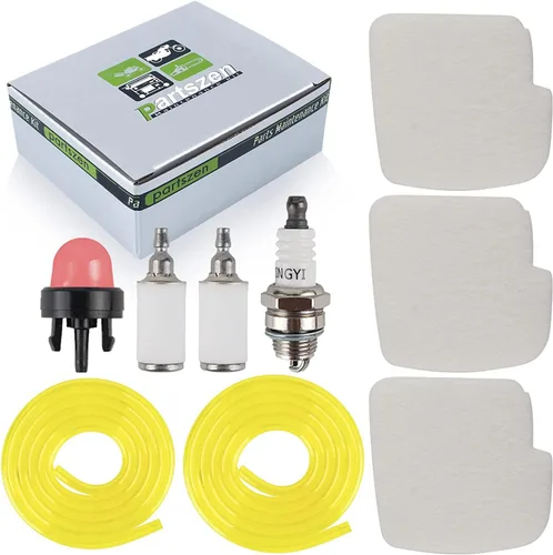 Vista 3 de 530057869 Filtro de aire para Poulan 4218A 4218AVX PP3516AVX P3818AV PP3816AV Poulan Pro 42cc Motosierra Piezas para Craftsman 358350990 358351820