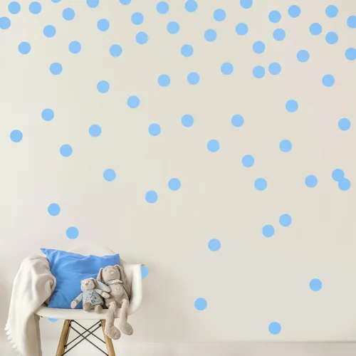 Vista 7 de Calcomanía decorativa de pared Decals for the Wall, a lunares