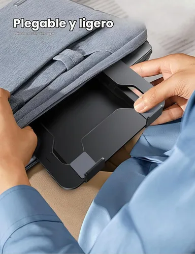 Vista 8 de LOXP Soporte ajustable para computadora portátil para escritorio, soporte