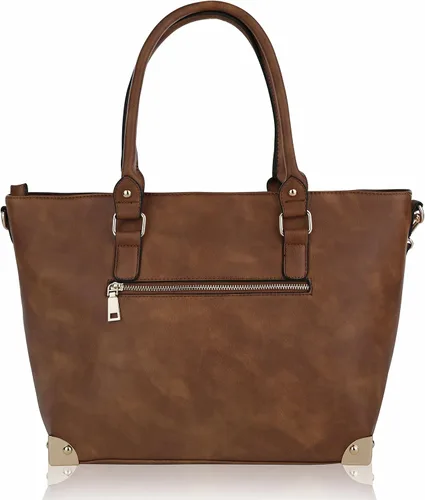 Vista 3 de Mia K Collection Yorkshire Crossbody Tote by Mia K