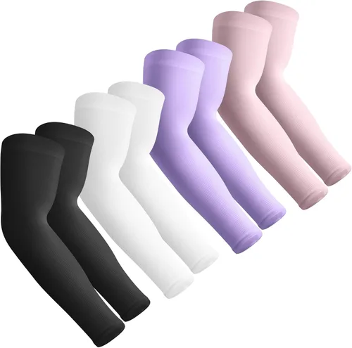 Vista 19 de Aegend - Mangas de protección solar con compresión, para cubrir tatuajes, mangas solares para hombres, mujeres y jóvenes