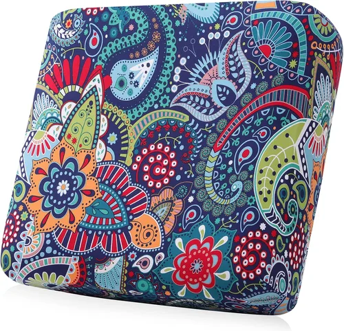 Vista 26 de Smiry Fundas de cojín de sofá estampadas, fundas elásticas suaves para sofá, fundas de sofá lavables antideslizantes, protector de muebles para Beige