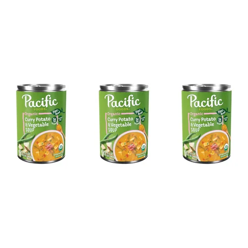 Vista 9 de Pacific Foods - Sopa orgánica de curry con papa y verduras, lata de 16.3 oz