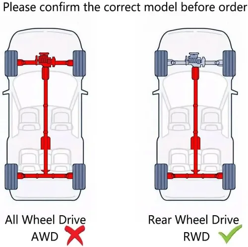 Vista 9 de Alfombrillas para el Suelo del Automóvil de Repuesto para Dodge Charger RWD/Chrysler 300 RWD 2011-2023 (NO para AWD) Revestimientos de Protección