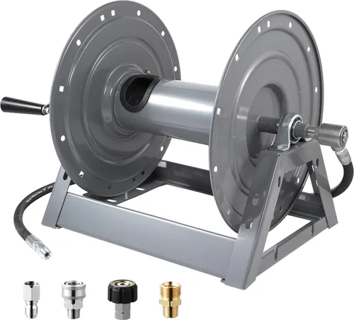 Vista 10 de FIXFANS Manguera de lavado a presión – Manguera de extensión de lavadora de alta potencia de 1/4 pulgadas x 50 pies – Manguera de alta presión