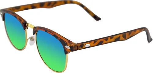 Vista 3 de Emblema EyewearGafas de sol con borde PremiumMarco para mitad Cuerno metal remaches