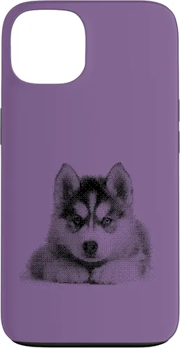 Vista 7 de Chic Husky Puppy for Dog Mom and Paw Parents Case for iPhone 16