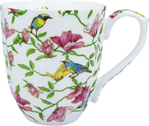 Vista 13 de Tazas de Café Lindas de 14oz para Mujeres Tazas Lindas Porcelana de Hueso Taza de Café Floral Tazas de Té para Mamá Mujeres Regalos de Cumpleaños