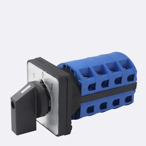 Vista 6 de Interruptor selector de cambio universal, interruptor de transferencia de energía, 3 posiciones 16 terminales, LW26-63/4 380V 63A Motor, Generadores