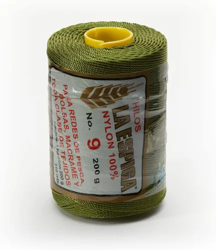 Vista 38 de N° 9 - 100% Cordón de Hilo de Nylon Omega para Tejer y Crochet - 01 Blanco