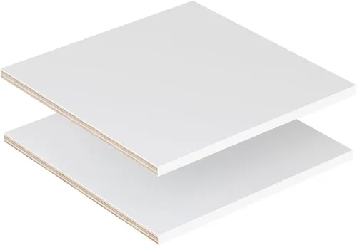 Vista 16 de Unidad Colgante Doble Mediana para Closet, Sistema Modular de Closet, Organizador de Sistema de Closet de Madera con Almacenamiento para Walk-in