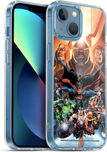 Vista 112 de Head Case Designs Funda de gel con licencia oficial de la Liga de la Justicia DC Comics #10 Darkseid War Comic Book Cover