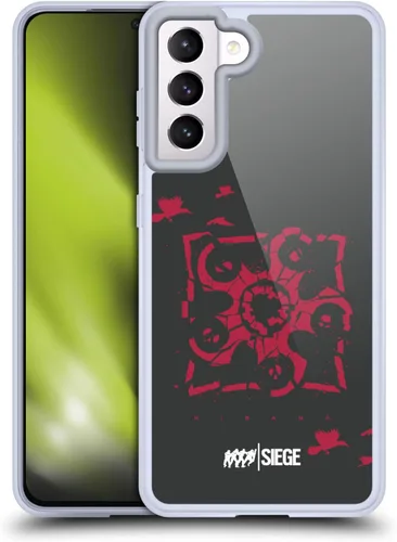Vista 8 de Head Case Designs Officially Licensed Tom Clancy's Rainbow Six Siege Bandit Icons Gel Case [Military Grade Protection] Compatible with Samsung