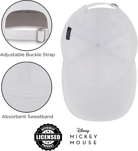 Vista 36 de Disney Gorra de béisbol para hombre, sombrero ajustable de Mickey Mouse para adultos